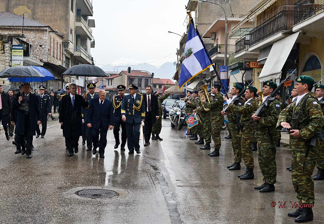 Δοξολογία και κατάθεση στεφάνου από τον Πρόεδρο της Δημοκρατίας για τα 100 έτη από την απελευθέρωση των Ιωαννίνων - Φωτογραφία 2