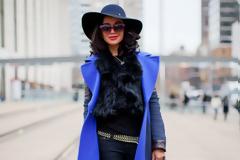 Το χρώμα στο winter street style