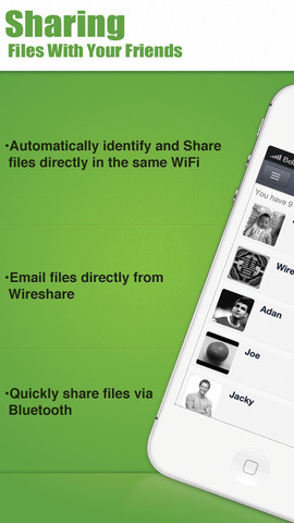 WireShare: AppStore free Μοιραστείτε αρχεία με τους φίλους σας - Φωτογραφία 3