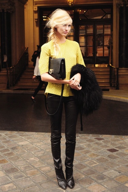 Fashion trend: Το κίτρινο χρώμα στο στυλ σας - Φωτογραφία 17