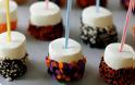 Marshmallows με επικάλυψη σοκολάτας και τρούφα - Φωτογραφία 1
