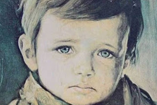 Ο πίνακας με το δακρυσμένο αγόρι που δεν καίγεται - Φωτογραφία 1