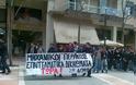 Πορεία διαμαρτυρίας από τους φοιτητές του ΔΠΦΠ στο Αγρίνιο