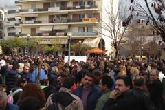 Μεγάλη συγκέντρωση στο Αγρίνιο κατά του σχεδίου Αθηνά