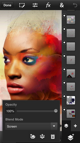 Adobe Photoshop Touch for phone:  AppStore software - Φωτογραφία 3