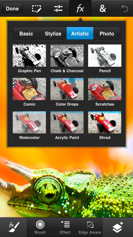 Adobe Photoshop Touch for phone:  AppStore software - Φωτογραφία 5