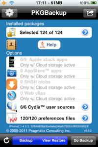 PkgBackup: Cydia app Για να μην τα γράφετε από την αρχή - Φωτογραφία 3