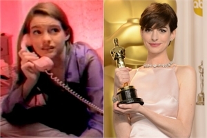 Anne Hathaway: Η πρώτη της τηλεοπτική εμφάνιση! - Φωτογραφία 1
