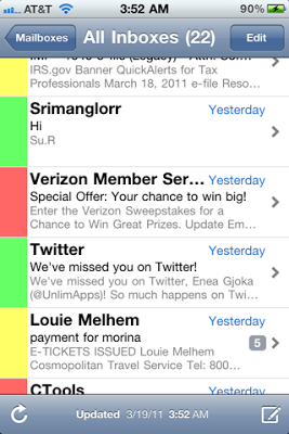 Color Mail Labels: Cydia tweak free..Οργανώστε τα Mail σας - Φωτογραφία 1