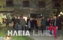 Βουβή διαμαρτυρία και στον Πύργο για τους αδικοχαμένους φοιτητές της Λάρισας