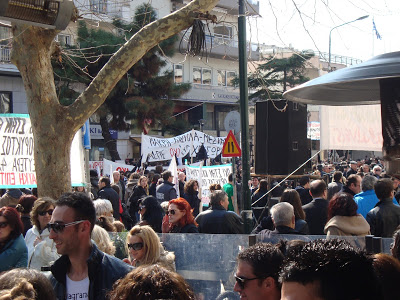 Συγκέντρωση διαμαρτυρίας στην Αλεξανδρούπολη εναντίον της εξόρυξης χρυσού - Φωτογραφία 2