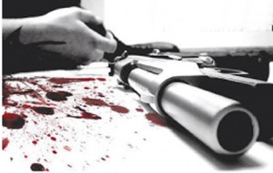 Εικόνες «Φαρ-Ουέστ»… Πυροβολισμοί και αίματα σε καφενείο στο Δοξάτο Δράμας -Ένας τραυματίας - Φωτογραφία 1