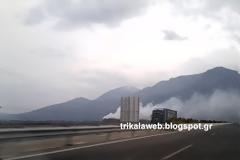 Εργοστάσιο στη Λαμία ντουμανιάζει την Ε.Ο Αθηνών-Λαμίας
