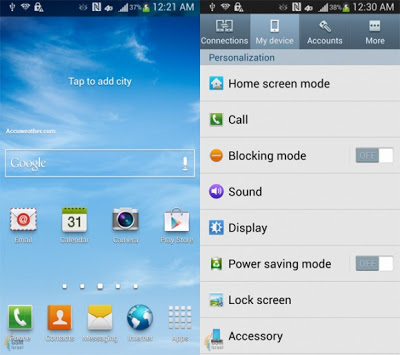 Διέρρευσαν Screenshots του Samsung Galaxy S4 - Φωτογραφία 2