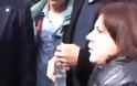 H Βουλευτής του ΣΥΡΙΖΑ Μ.Τριανταφύλλου «απειλεί» την αστυνομία ότι δεν θα βγει έξω από το ξενοδοχείο ο Υπουργός [Video]