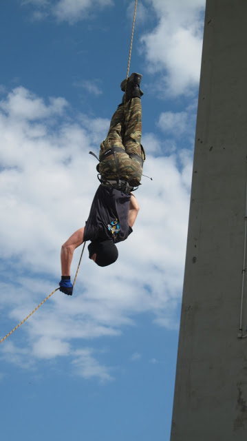 Άσκηση Μονάδας Εφέδρων Καταδρομών Μ.Ε.Κ. στην Υψηλή γέφυρα της Χαλκίδας - Φωτογραφία 44