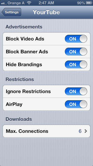 YourTube for iOS6: Cydia tweak new - Φωτογραφία 4