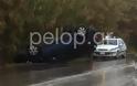 ΤΩΡΑ - Πάτρα: Τροχαίο ατύχημα με ανατροπή οχήματος