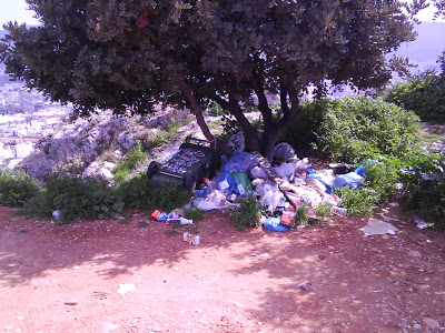 Καταγγελία αναγνώστη Σκουπίδια και μπάζα πνίγουν το Αττικό άλσος - Φωτογραφία 2