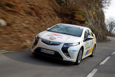 Tο Opel Ampera στο Rallye Monte-Carlo - Φωτογραφία 1