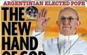 Το απίστευτο πρωτοσέλιδο της Daily Mirror για τον νέο Πάπα! - Φωτογραφία 1