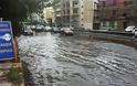 Πάτρα: Πλημμύρισαν σπίτια στο Ακταίο εξαιτίας της σφοδρής βροχόπτωσης