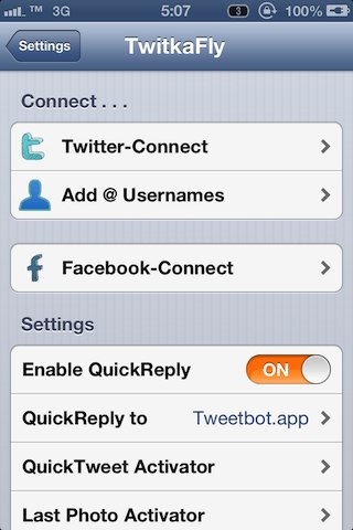 TwitkaFly 6.0+: Cydia tweak - Φωτογραφία 2