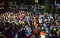 Νυχτερινό Harlem Shake στην κεντρική πλατεία της Ξάνθης
