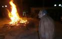Αποκριάτικες φωτιές άναψε 88χρονος στο Ξυλοπάροικο Τρικάλων