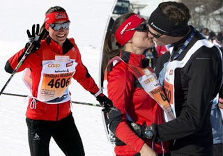 ΠΙΠΑ ΜΙΝΤΛΕΤΟΝ Παθιασμένα φιλιά στις χιονοδρομικές πίστες - Φωτογραφία 1