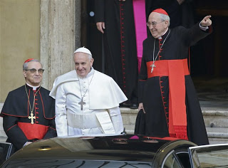 Ιταλία: Ο πάπας Φραγκίσκος δείπνησε χθες βράδυ σε «εγκάρδιο, χριστιανικό κλίμα» με τον Οικουμενικό Πατριάρχη Βαρθολομαίο - Φωτογραφία 1