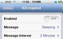 iOccupied: Cydia tweak update 1.1-1