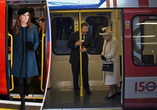 Στο μετρό με τη βασίλισσα Ελισάβετ - Φωτογραφία 1