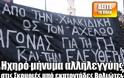 Ηχηρό μήνυμα αλλήλεγγύης στις Σκουριές από εκατοντάδες Βολιώτες [Video]