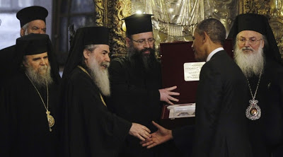 Το προσκύνημα του Προέδρου της Αμερικής στη Βηθλεέμ - Φωτογραφία 3