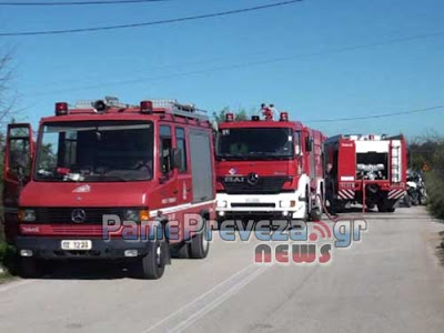 Πρέβεζα: Στις φλόγες λυόμενο στην Παργινόσκαλα - Φωτογραφία 3