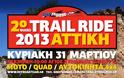 Πανελλήνιο Πρωτάθλημα Rally Raid - Trail Ride 2013