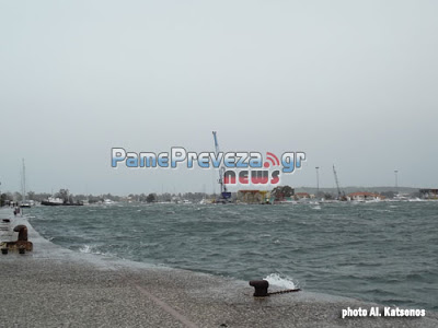 Πρέβεζα: Ισχυροί άνεμοι έπληξαν την πόλη - Δέντρο έπεσε πάνω σε αυτοκίνητα πριν την παρέλαση - Έσωσαν την τελευταία στιγμή σκάφος στο λιμάνι - Φωτογραφία 3