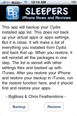 AptBackup: Cydia utilities free update - Φωτογραφία 1