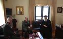 Εθιμοτυπική επίσκεψη του Διοικητή Δ'ΣΣ στον Μητροπολίτη Αλεξανδρουπόλεως - Φωτογραφία 2