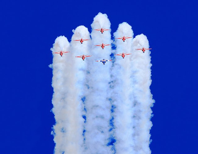 Εκπαίδευση του Ακροβατικού Σμήνους Red Arrows στην 117 ΠΜ - Φωτογραφία 6