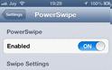 PowerSwipe: Cydia tweak new free