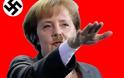 Οι Γερμανοί απορούν γιατί απεικονίζεται η Μέρκελ ως Χίτλερ