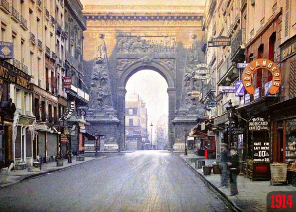 Το Παρίσι 100 χρόνια πριν και σήμερα - Φωτογραφία 1