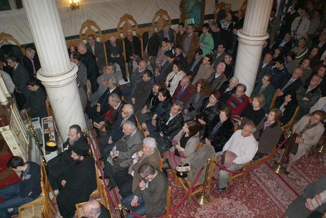 2923 - Η εκδήλωση προς τιμήν του Γέροντος Παϊσίου στον Ιερό Ναό Αγίου Νικολάου Πατρών - Φωτογραφία 4
