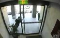 Βίντεο: Ο κλέφτης δεν πρόσεξε τη τζαμαρία