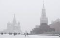 Ο Απρίλιος βρήκε τη Μόσχα καλυμμένη με 65 εκατοστά χιονιού, απόλυτο ρεκόρ για την εποχή