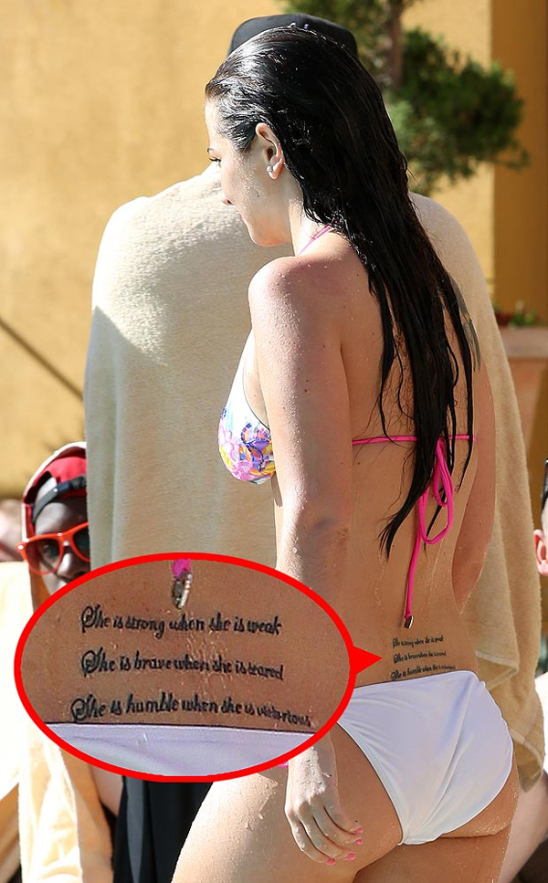 Το νέο τατουάζ της Tulisa Contostavlos - Φωτογραφία 3