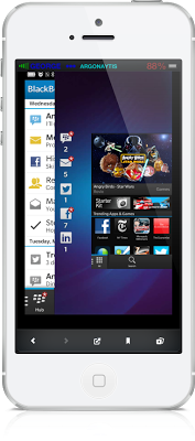 Το BlackBerry Z10 μέσα από το iphone - Φωτογραφία 1