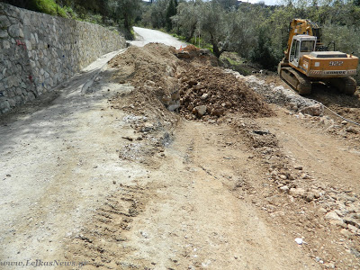 Λευκάδα: Κλειστός ο κεντρικός δρόμος για την Κατούνα - Φωτογραφία 4